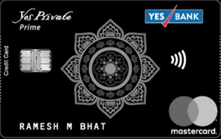 Yes bank Private Credit card