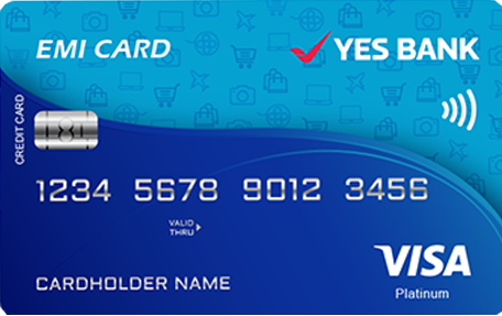 Yes bank emi Credit card