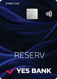 Yes bank reserv Credit card