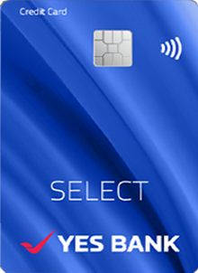 Yes bank select Credit card