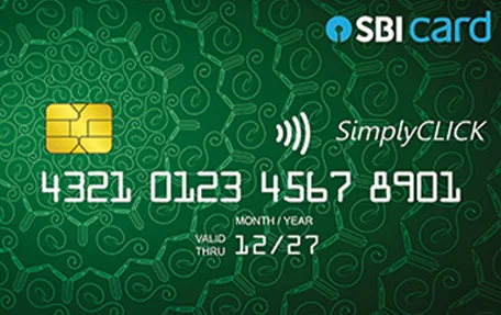 SBI SimplyClick Credit Card