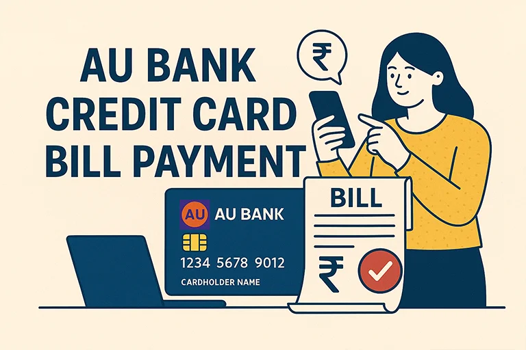 AU Bank Credit Card Bill Payment