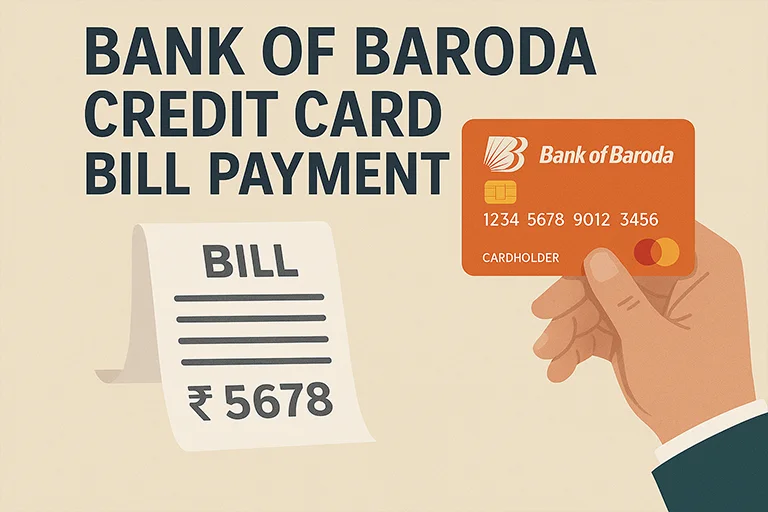 Bank of Baroda Credit Card Bill Payment