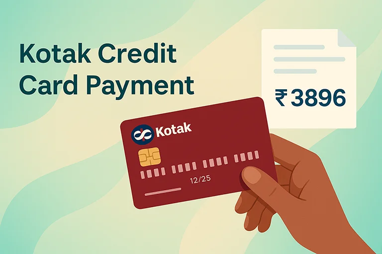 Kotak Bank Credit Card Payment