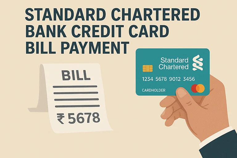 Standard chartered Bank Credit Card Bill Payment