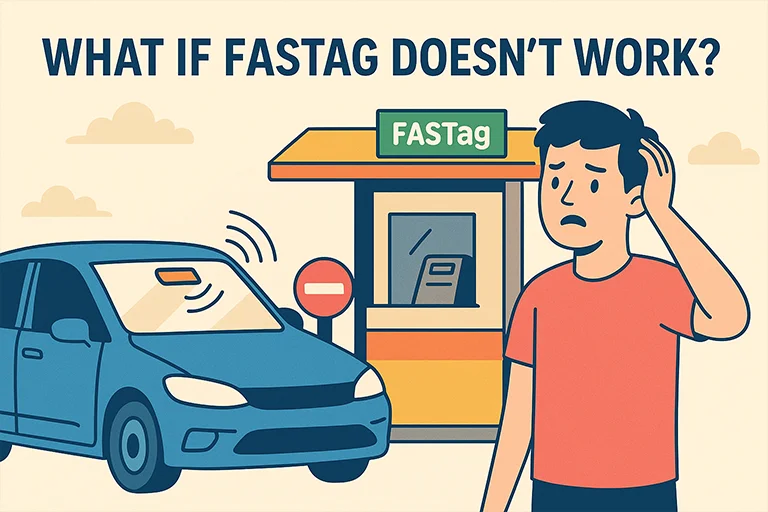 What if fastag doesn't work?